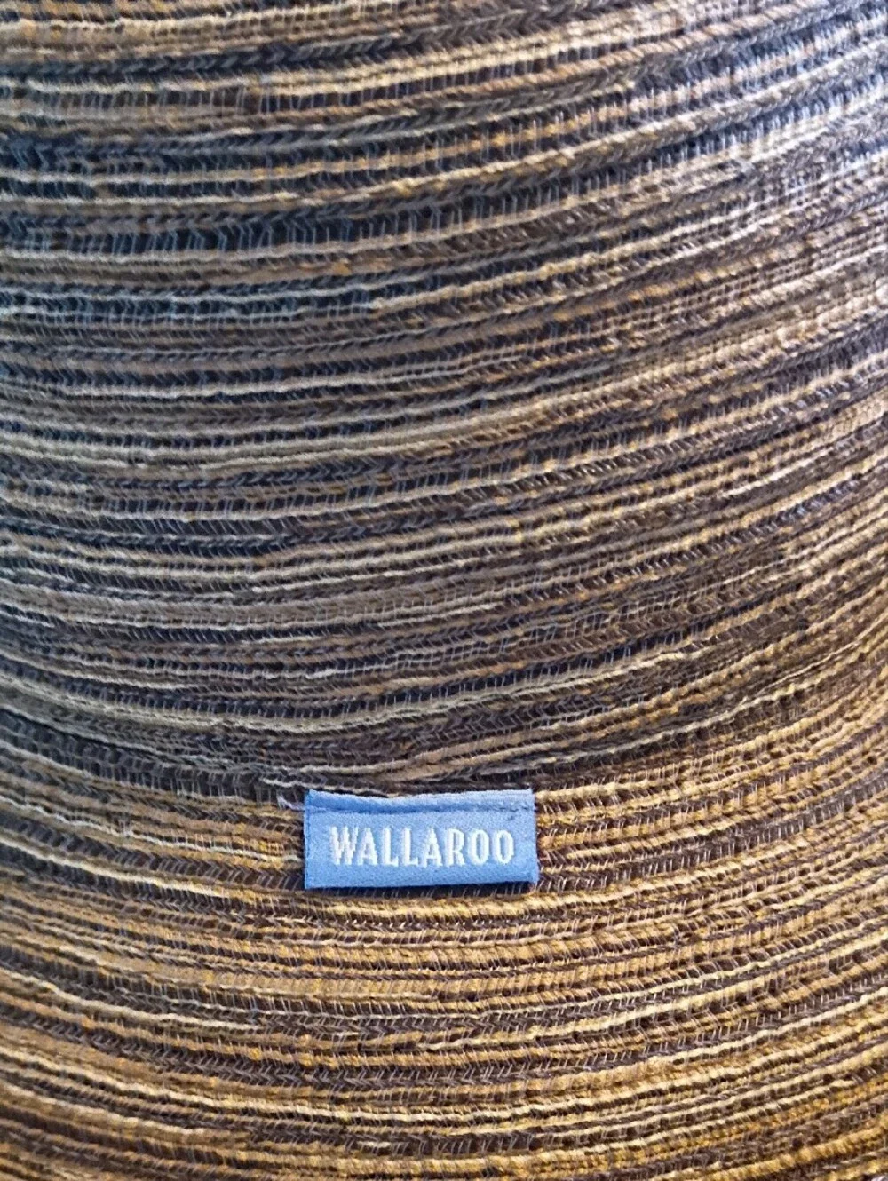 WALLAROO-Sydney Women's Wide Roll Brim Sun Hat in Multi-Tone Naturals